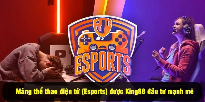 Mảng thể thao điện tử (Esports) được King88 đầu tư mạnh mẽ